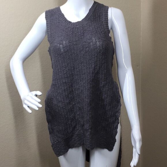 Love By Design High/Low Knit Sweater Vest (A6) - Picture 1 of 5